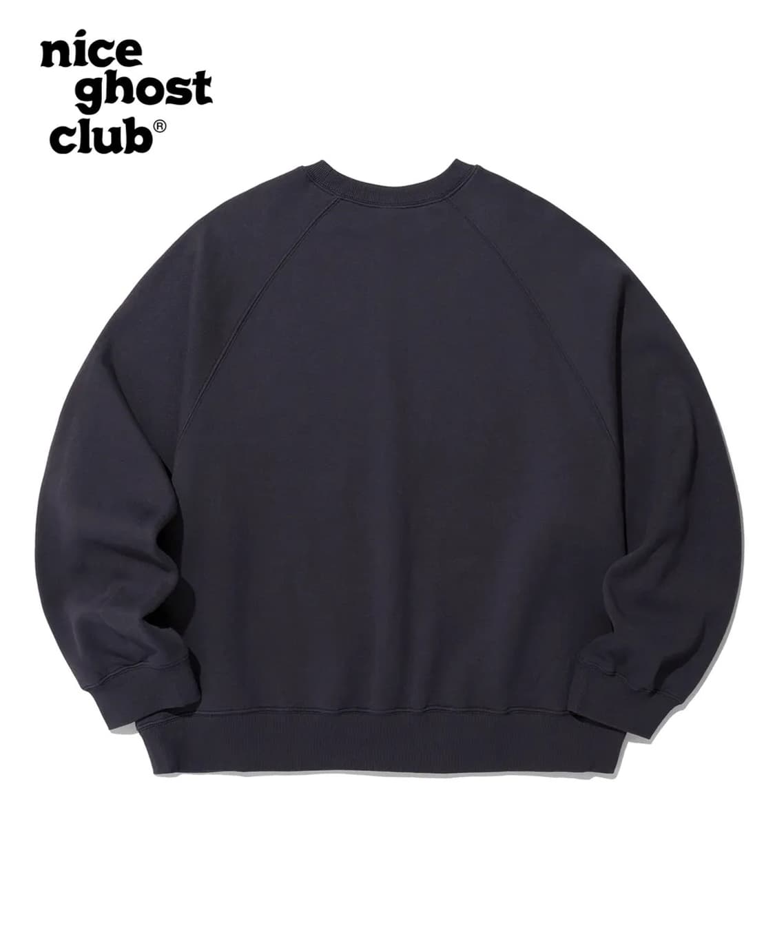 [L] 나이스고스트클럽 클럽1930 스웻셔츠 맨투맨 블랙퍼플 침착맨 상품이미지4