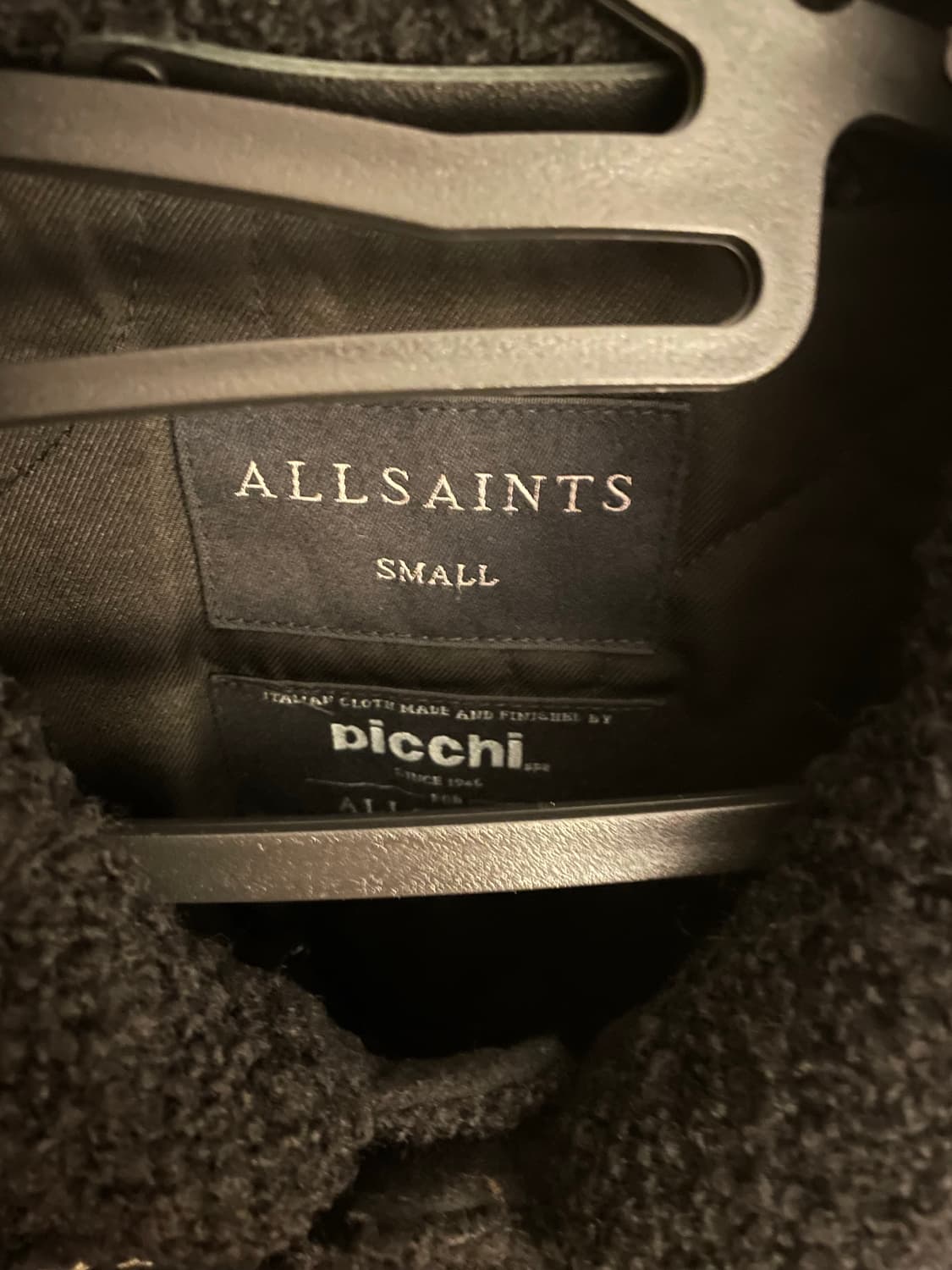 [Allsaints] 퍼 베이스볼 자켓 S 상품이미지2