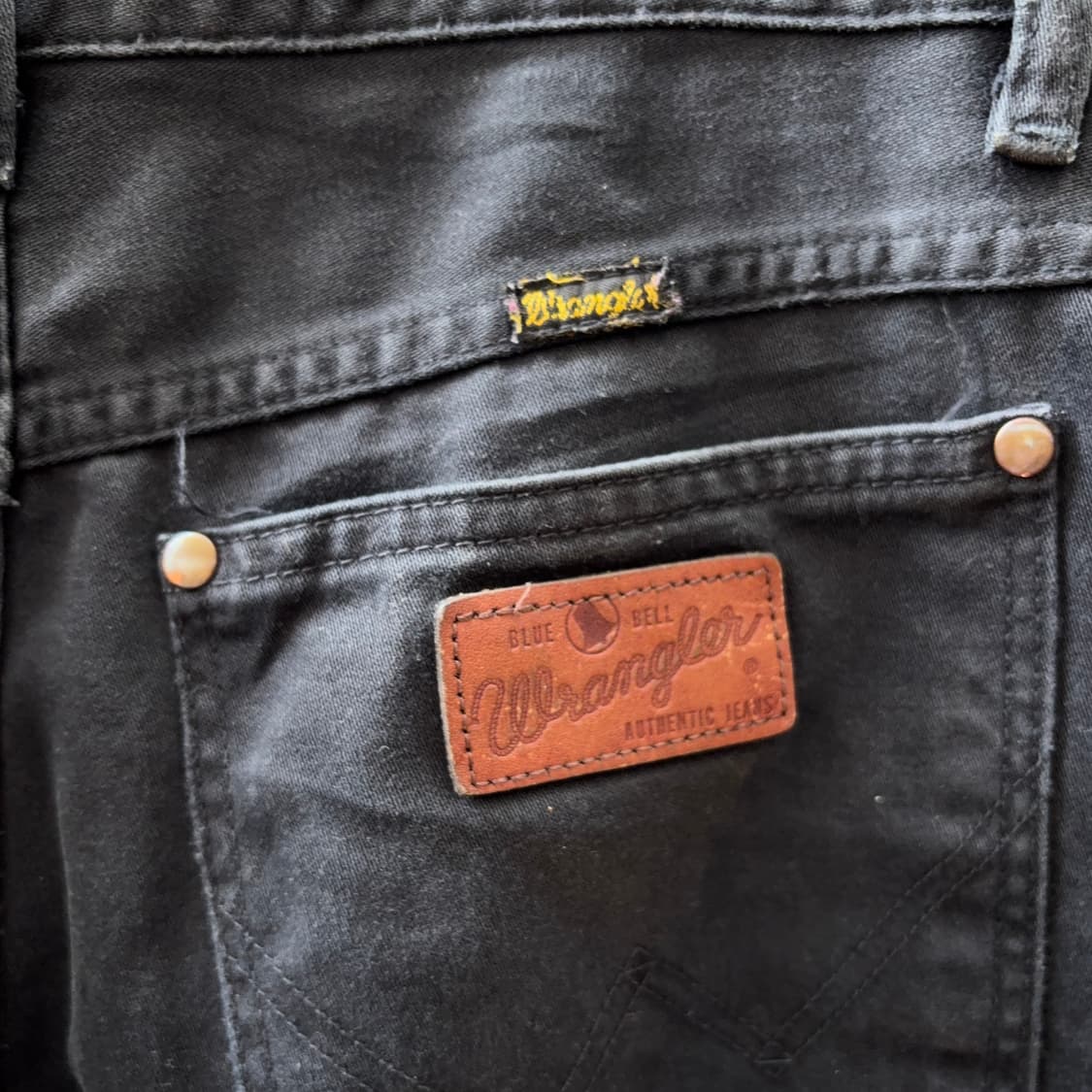 랭글러 Wrangler Western Style 블랙 부츠컷 진 상품이미지8