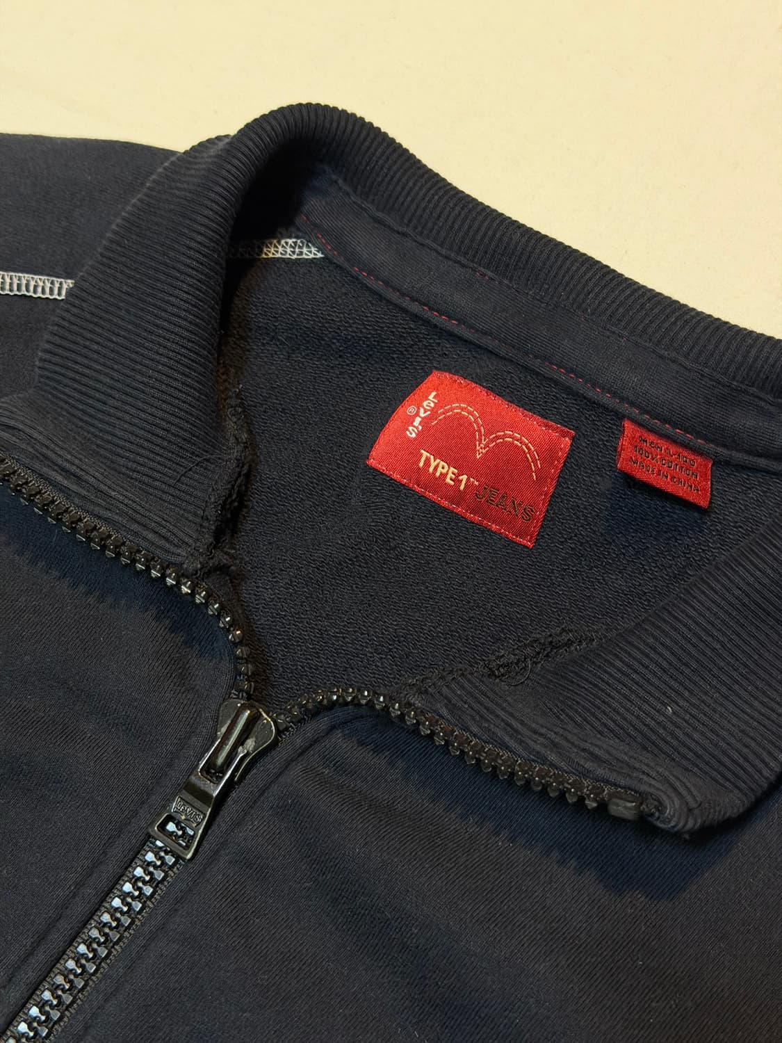 리바이스 타입원 빈티지 빅로고 코튼 져지 블랙 상품이미지4