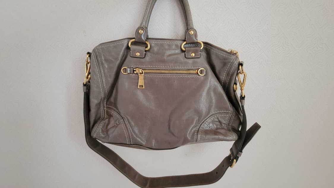 Prada  Vitello Shine BL0678 ARGILLA색상 상품이미지10