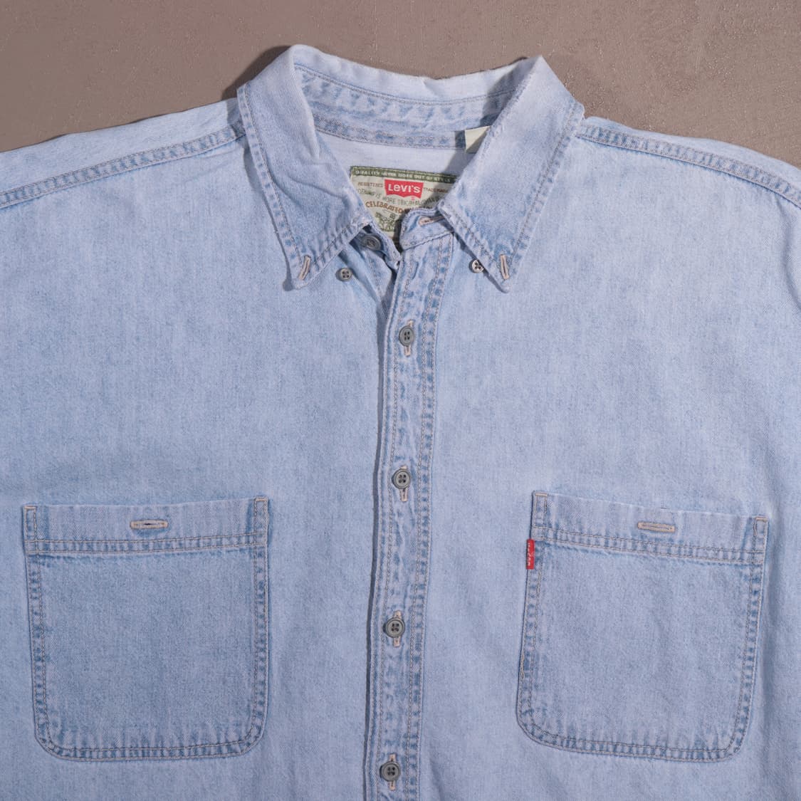 90s 리바이스 데님셔츠 상품이미지2