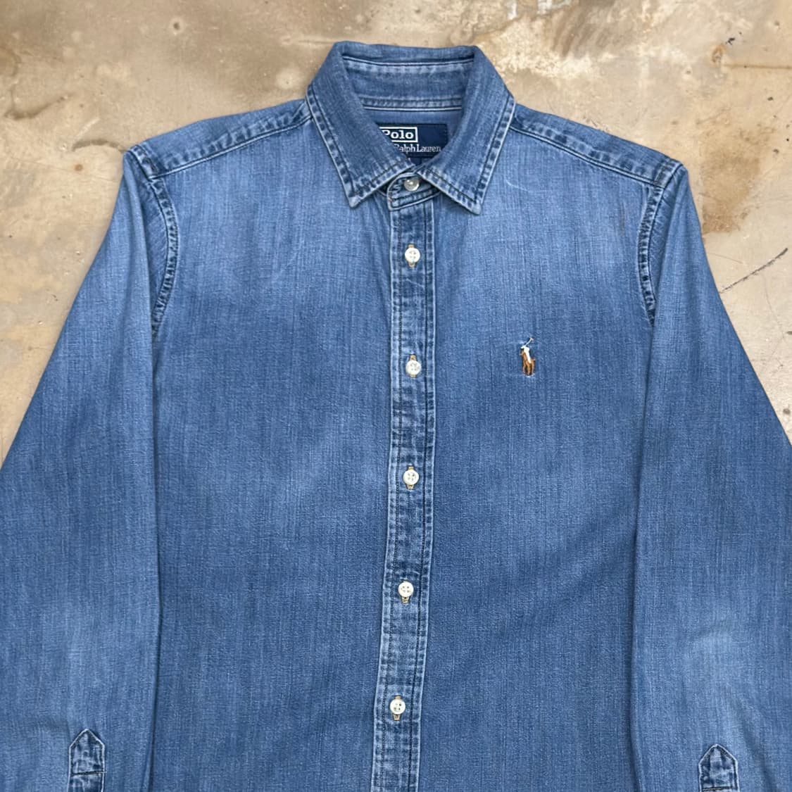 4 폴로랄프로렌 여성용 샴브레이 셔츠 상품이미지1