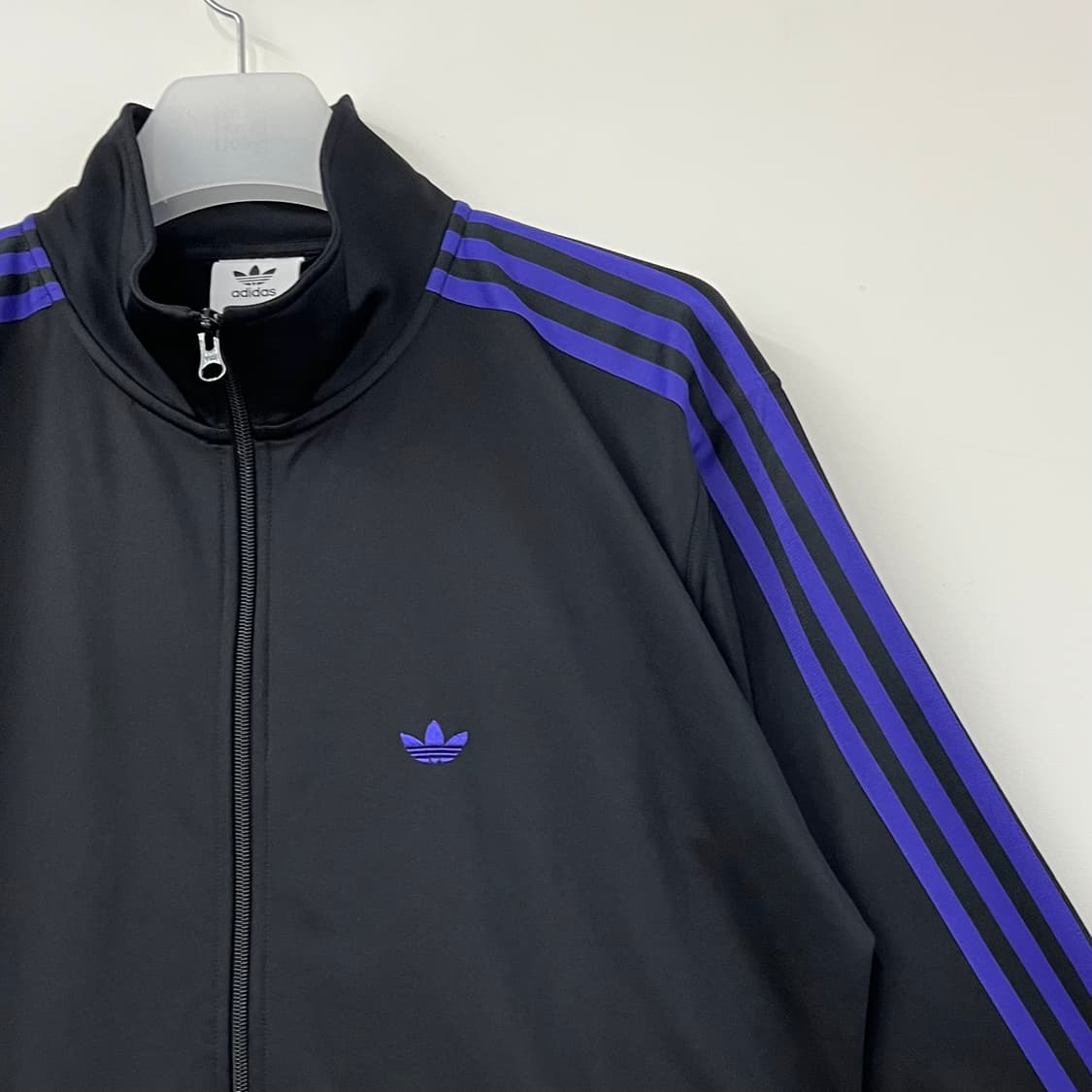 아디다스 베켄바우어 블랙 퍼플 BB트랙탑 져지 상품이미지4