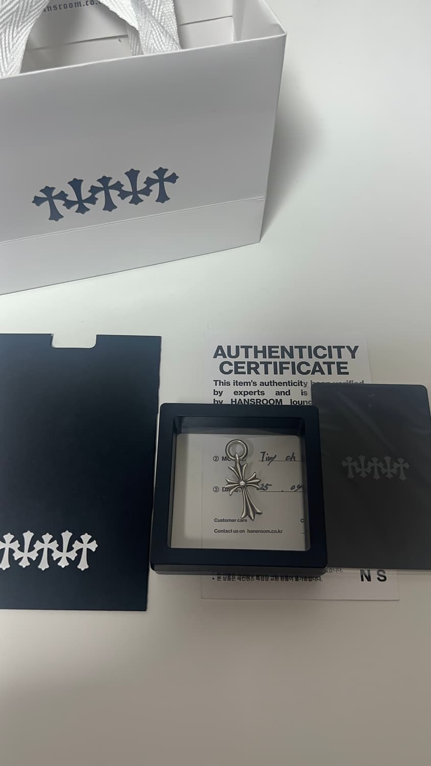 크롬하츠 타이니 크로스 팬던트 상품이미지3