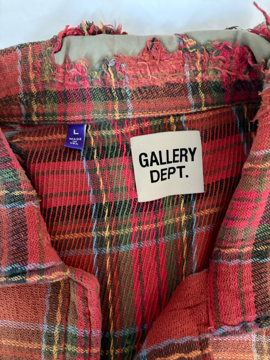 Gallery Dept. 겔러리 디파트먼트 말리 플란넬 셔츠 상품이미지2