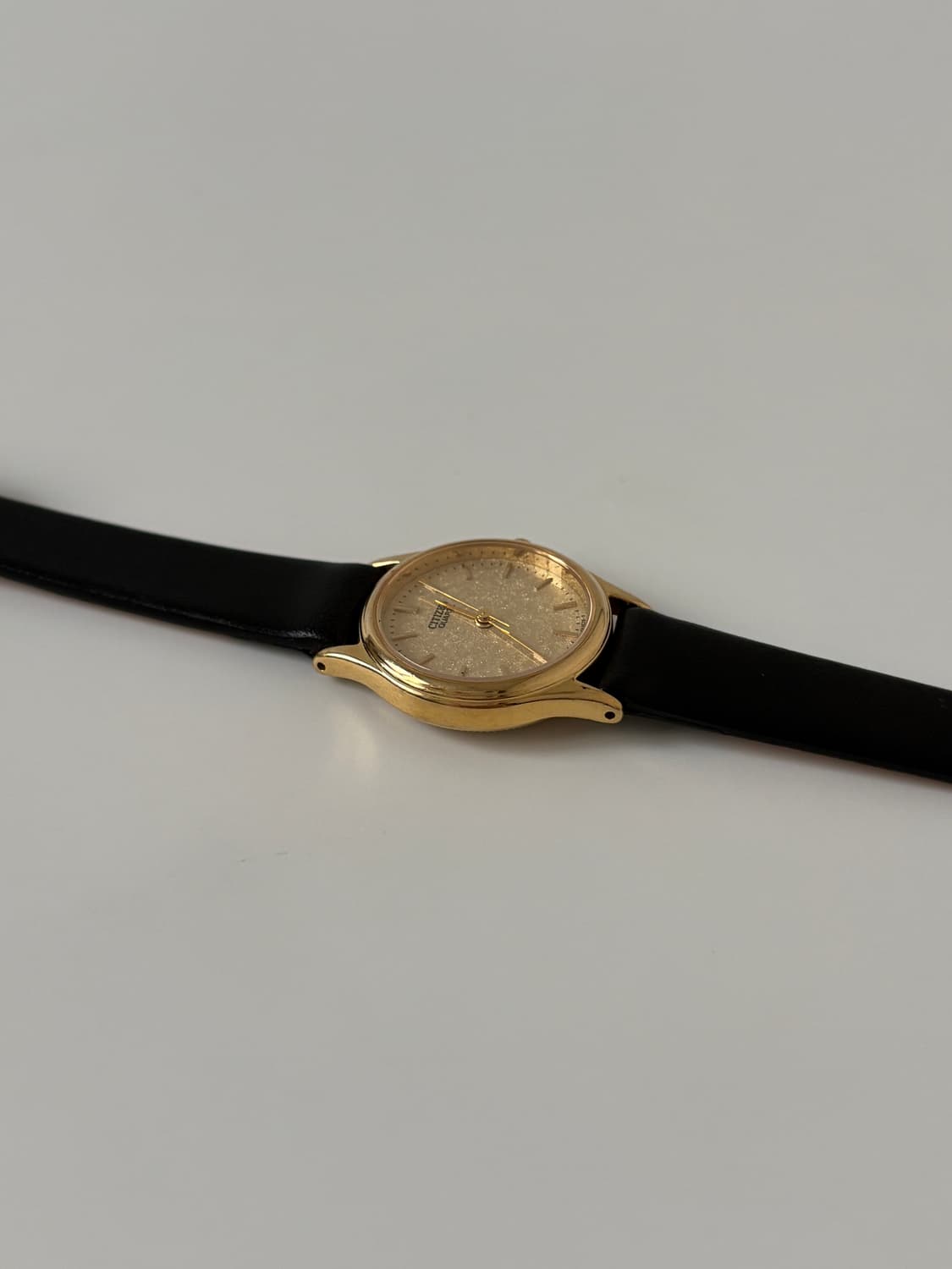 1980s Gold Texture Dial Ladies Quartz 상품이미지6