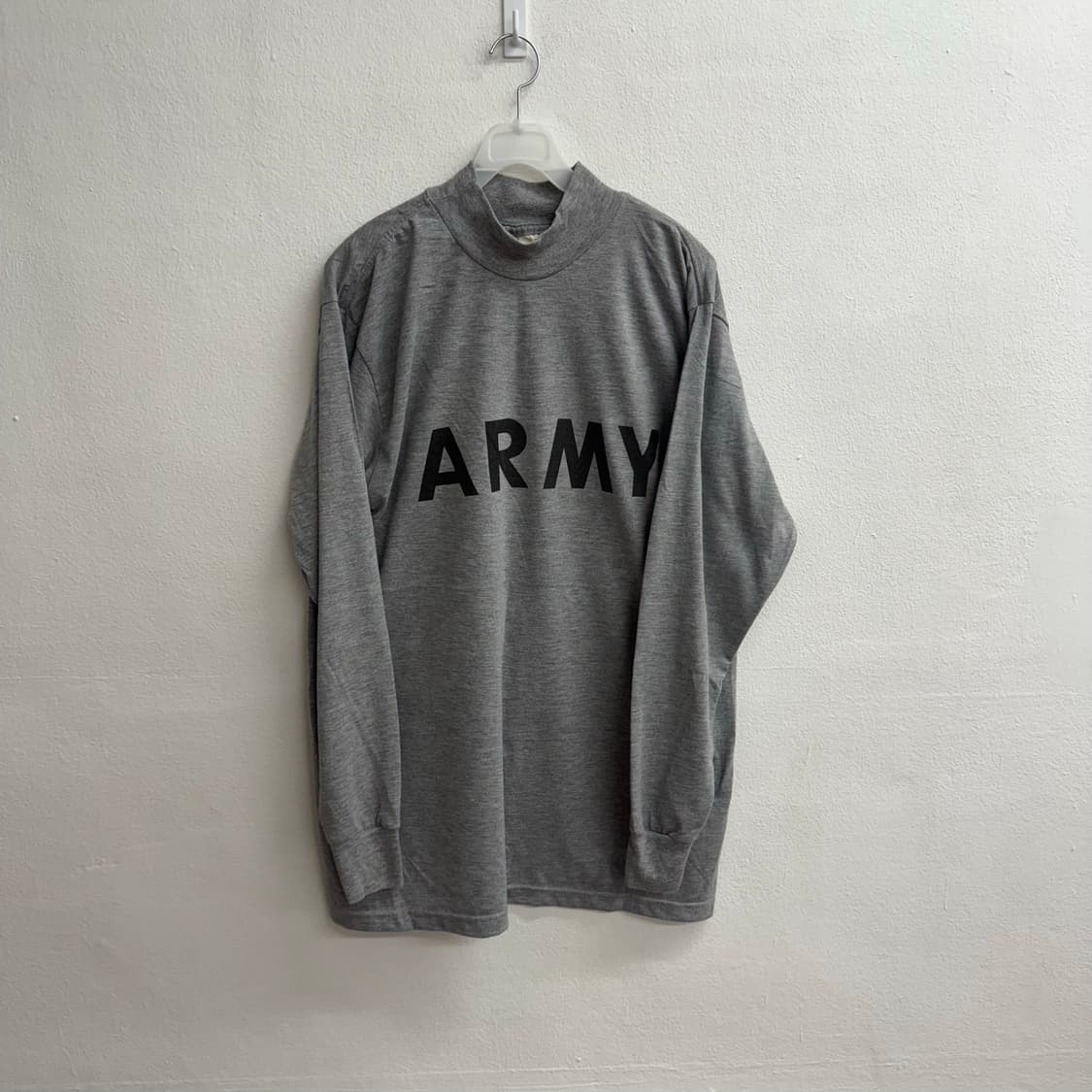 Us army 그레이 롱슬리브 M 상품이미지1