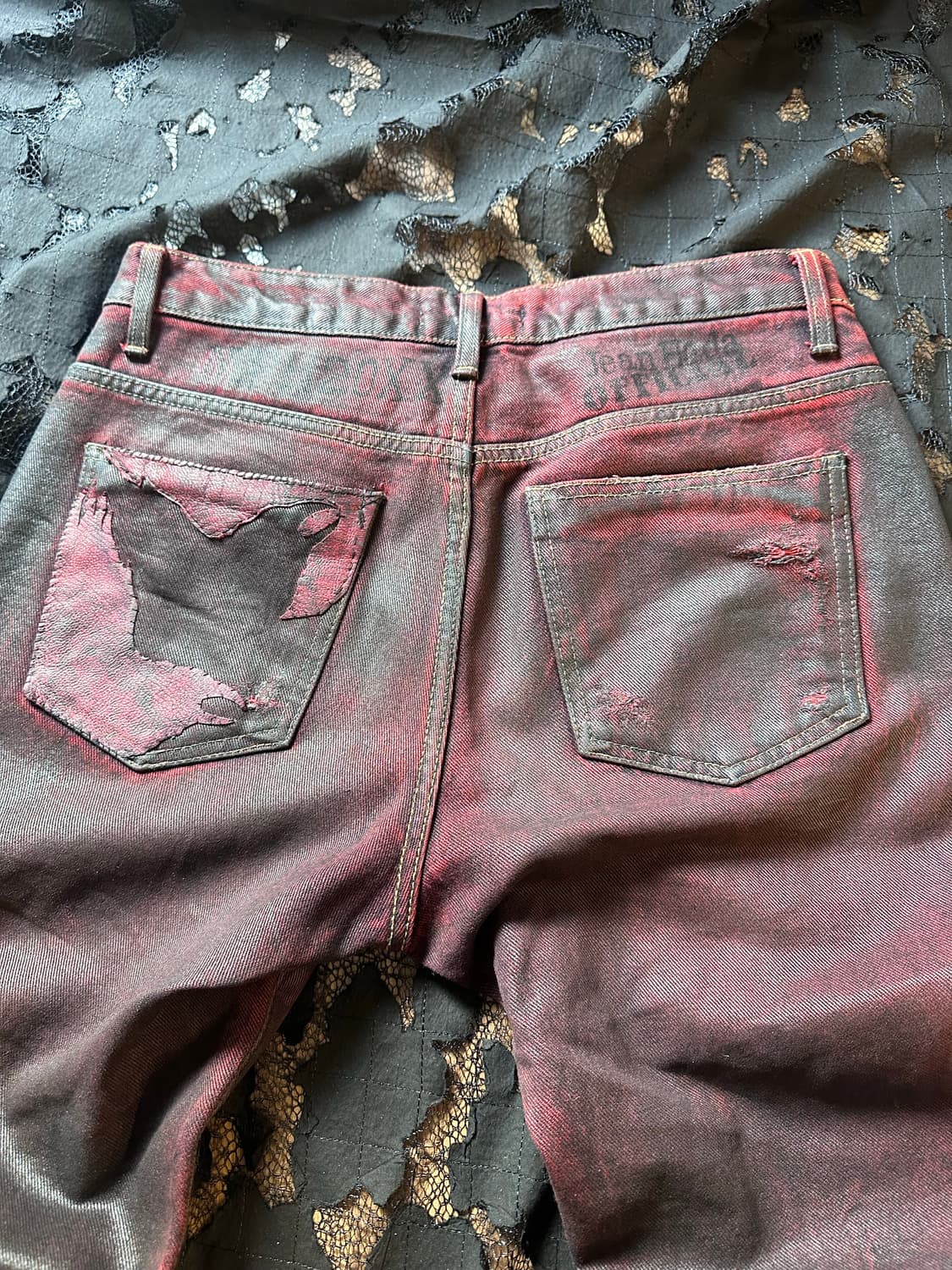(MPH) bloodmoon raven bootcut jeans 상품이미지5