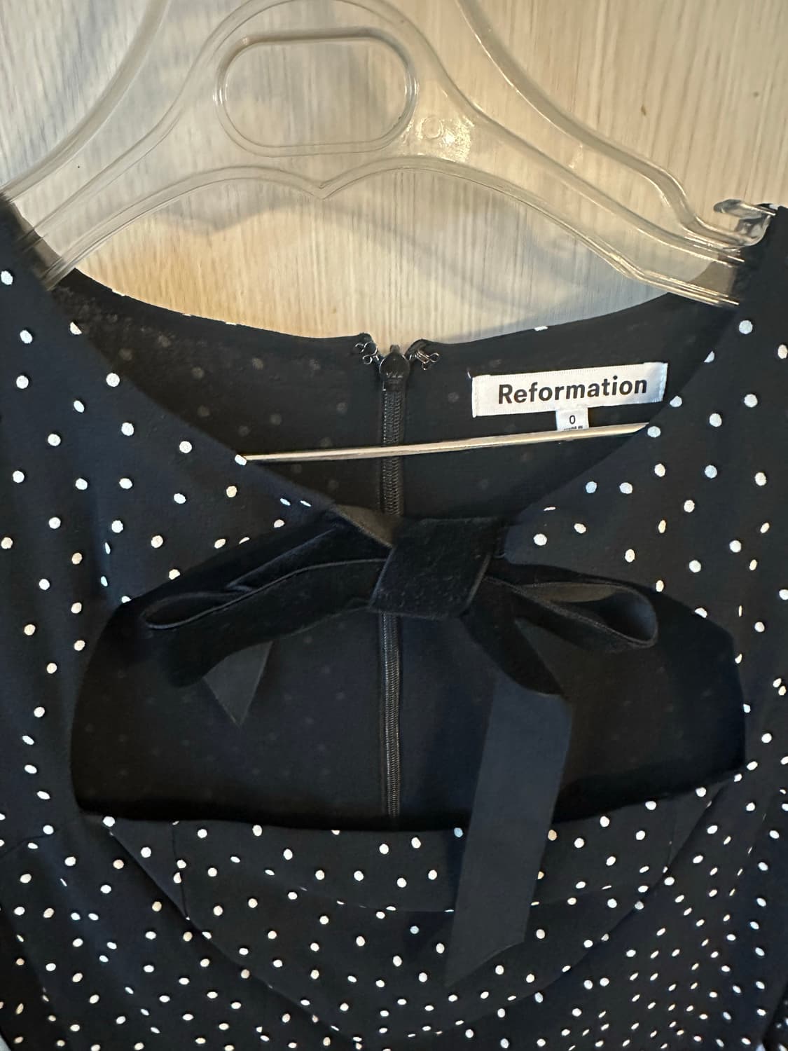 새상품 리포메이션 마티아 코튼 니트 미니 스커트입니다. XS 사이즈이며, 상품이미지7