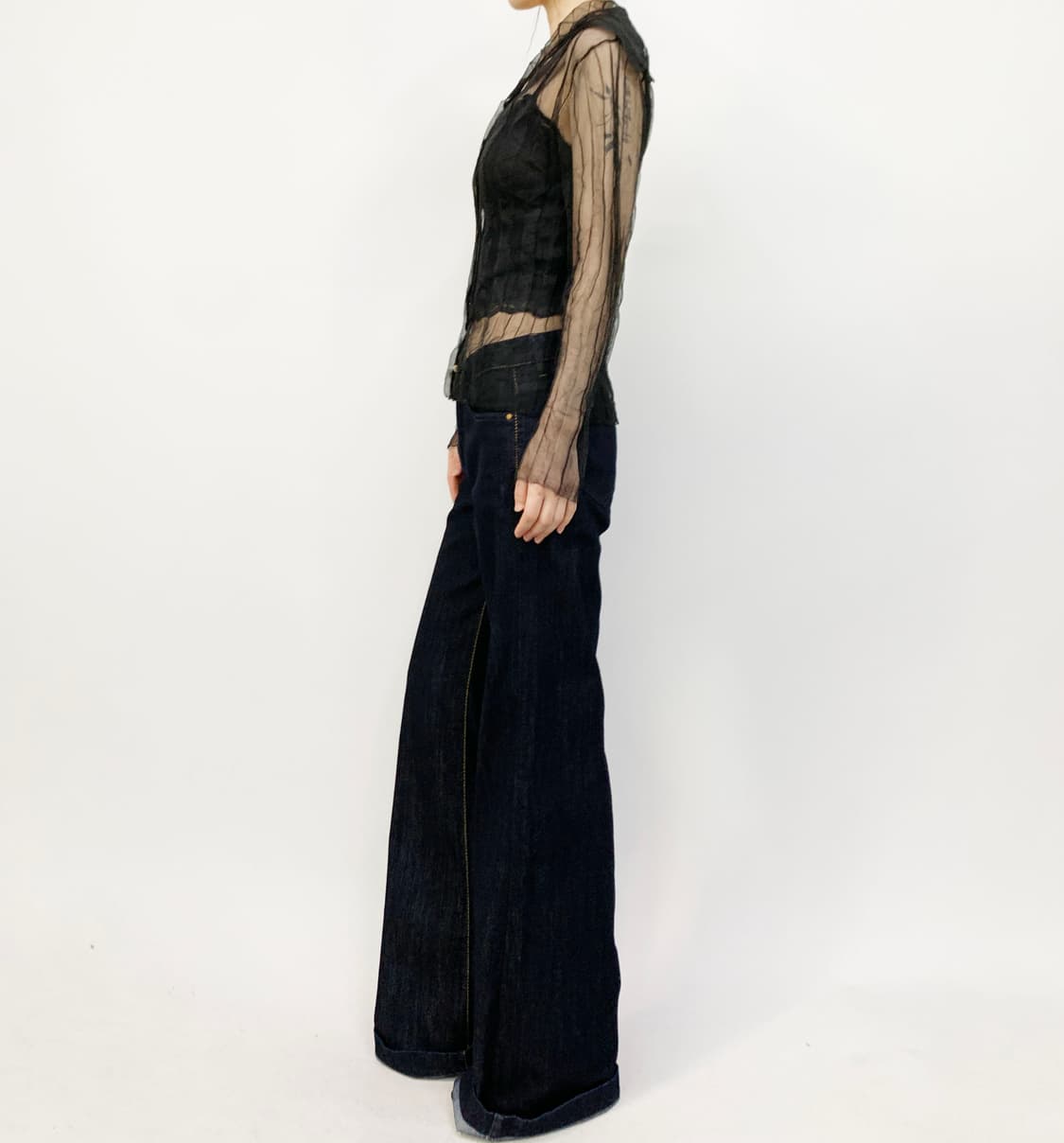 AMBIVALENCE 시스루 탑 상품이미지3