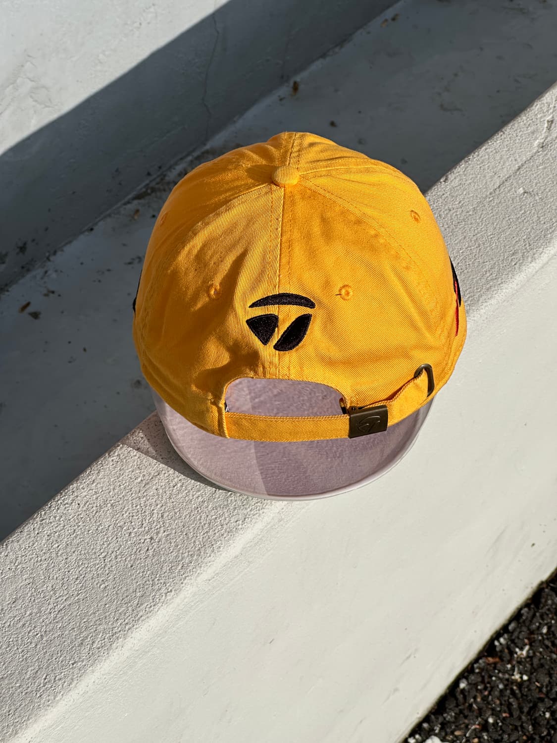 [F] 테일러메이드 로고 옐로우 볼캡 모자 골프 상품이미지4