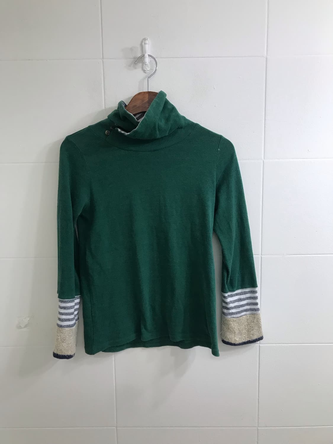 그린 너드 하구미 모리걸 가디건 코디세트 상품이미지5