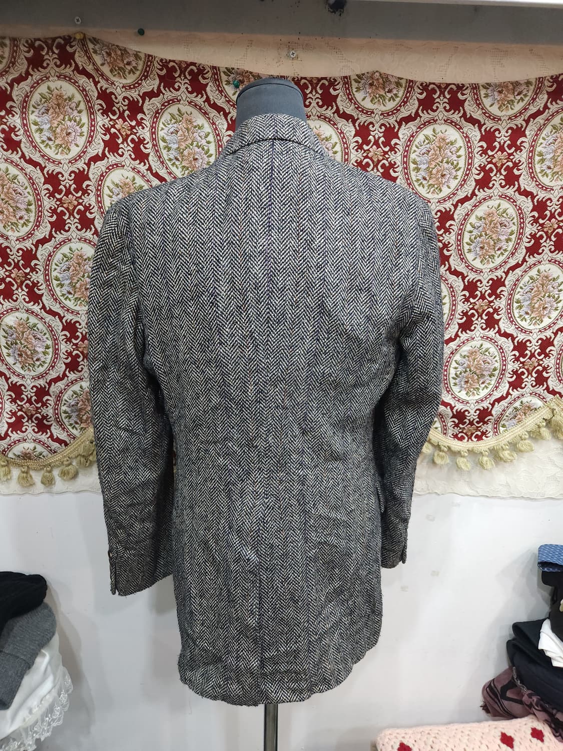  폴로 랄프로렌 90s 실크 헤링본 블레이저 일본판

 상품이미지8