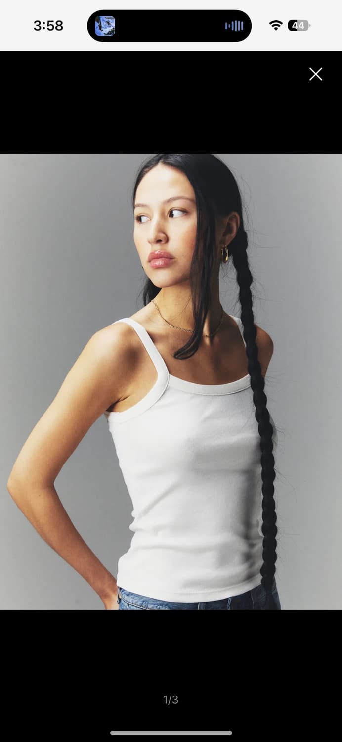 글로니 G CLASSIC TANK (WHITE) 상품이미지1