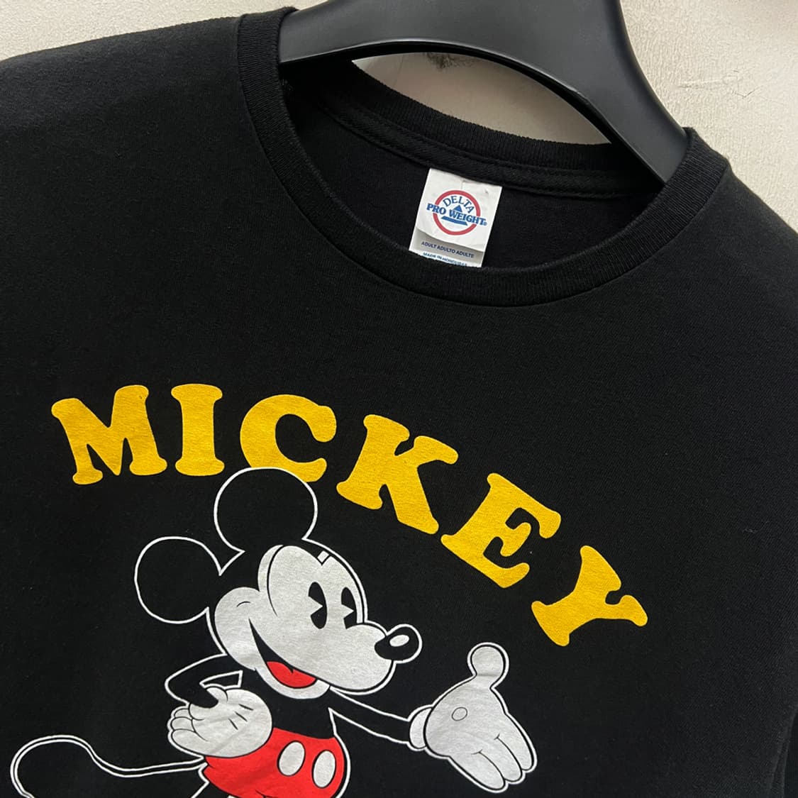USA 빈티지 미키 마우스 반팔티 L 상품이미지3