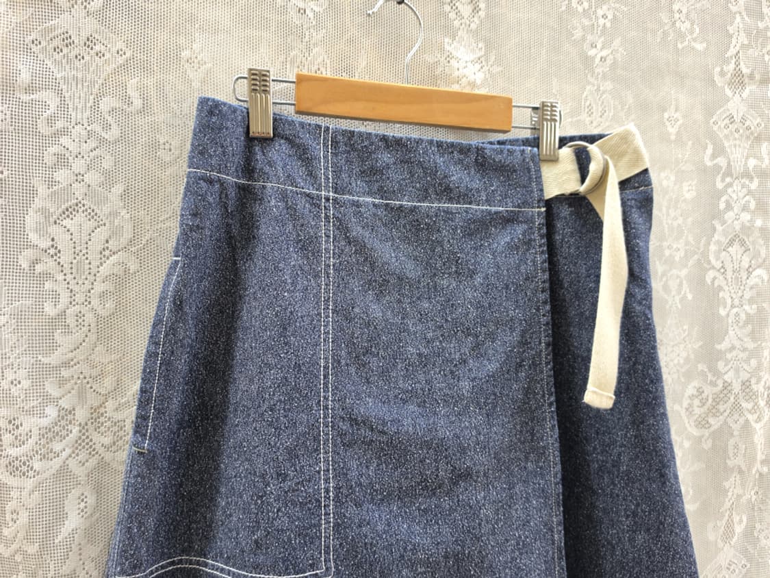 PAR ICI KLASSISK 퍼리시 클래식 데님 렙스커트 상품이미지2