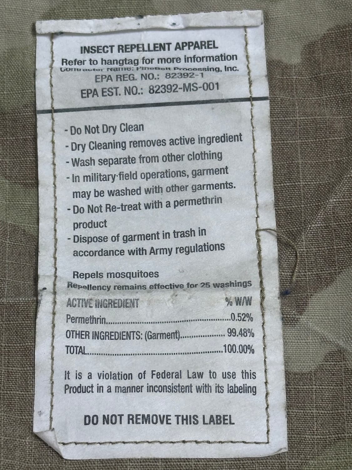 미군 OCP 멀티캠 전투복 바지 하의 (S/S) (M) 상품이미지10