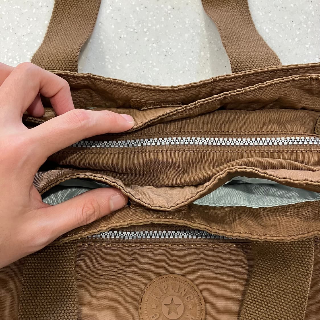 458 키플링 크로스백 토트백 숄더백 브라운 상품이미지2