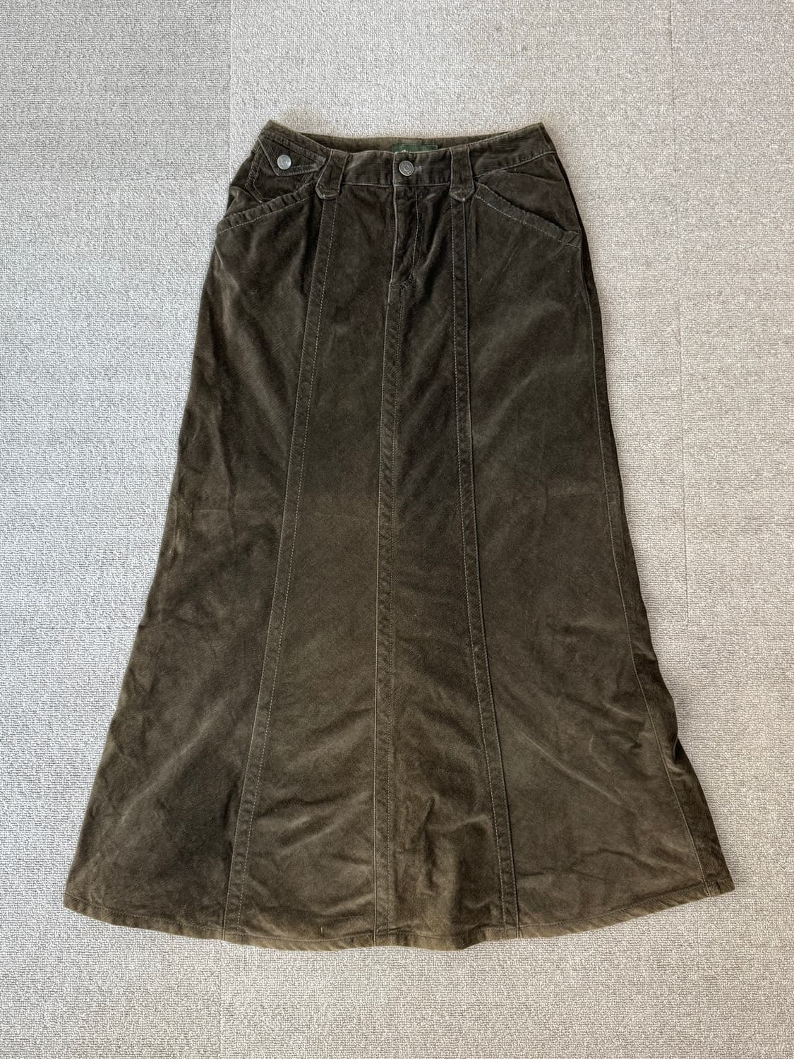 에디바우어 코듀로이 스커트 상품이미지1