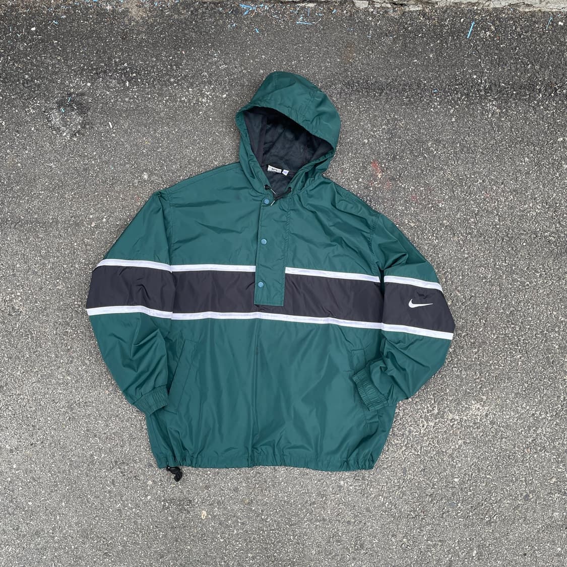 90s 나이키 대대장 올드스쿨 아노락 바람막이 XL 상품이미지3