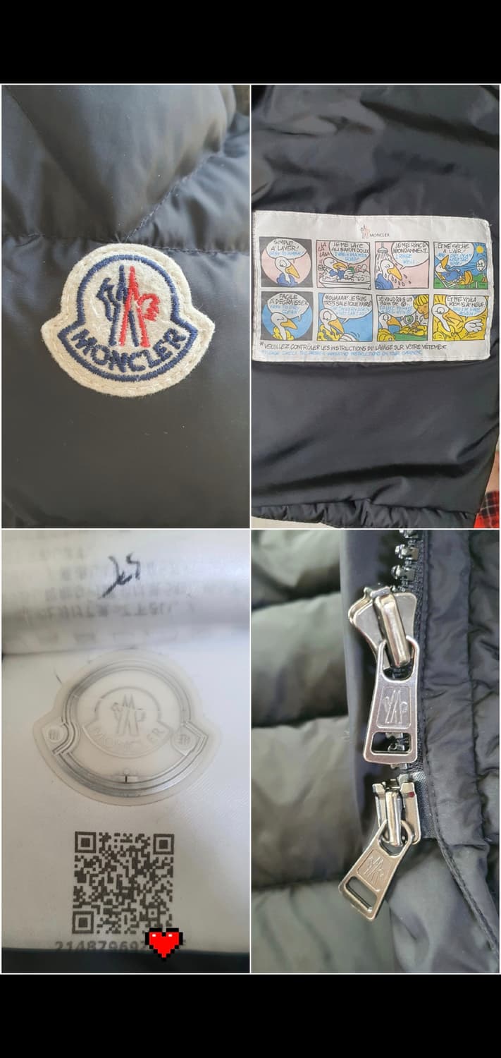 몽클레어 클루니 4사이즈 리얼퍼 정품S급 상품이미지8