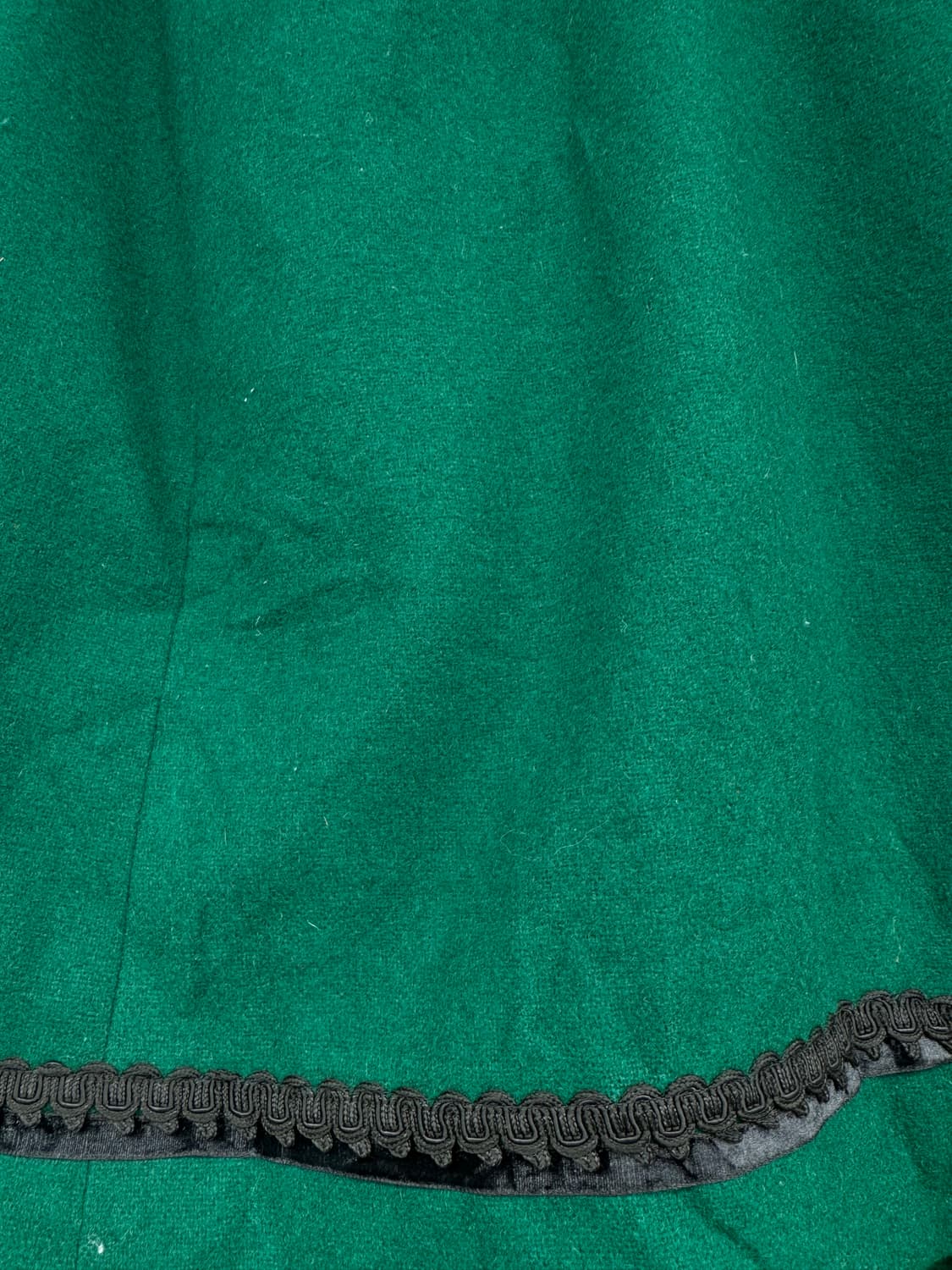 로맨틱 딥그린 빈티지 스커트 상품이미지4