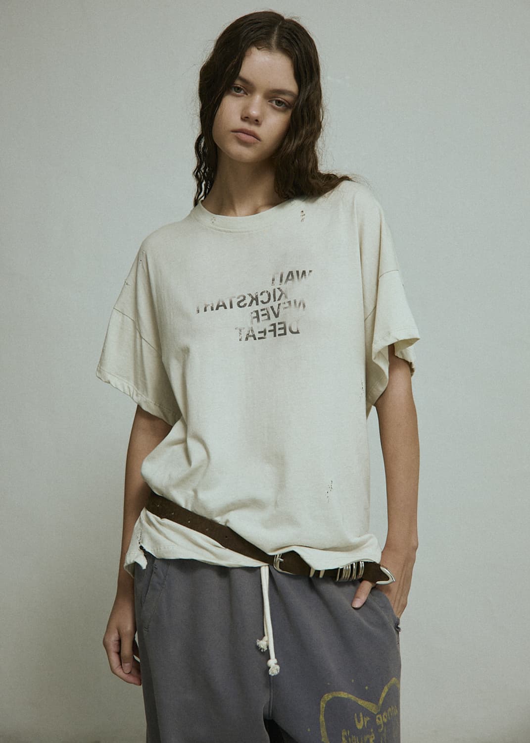 wknd project distressed wash tee 상품이미지2