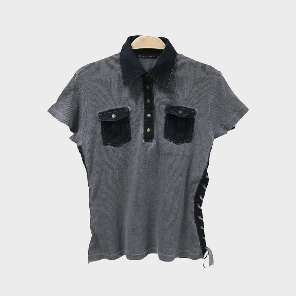 DENNE SIDE 카라 티셔츠 66611 상품이미지1