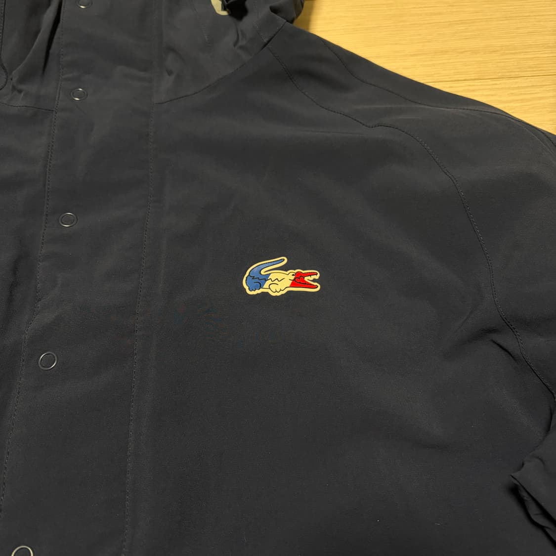 라코스테 딥네이비 투웨이 바람막이 점퍼 상품이미지3