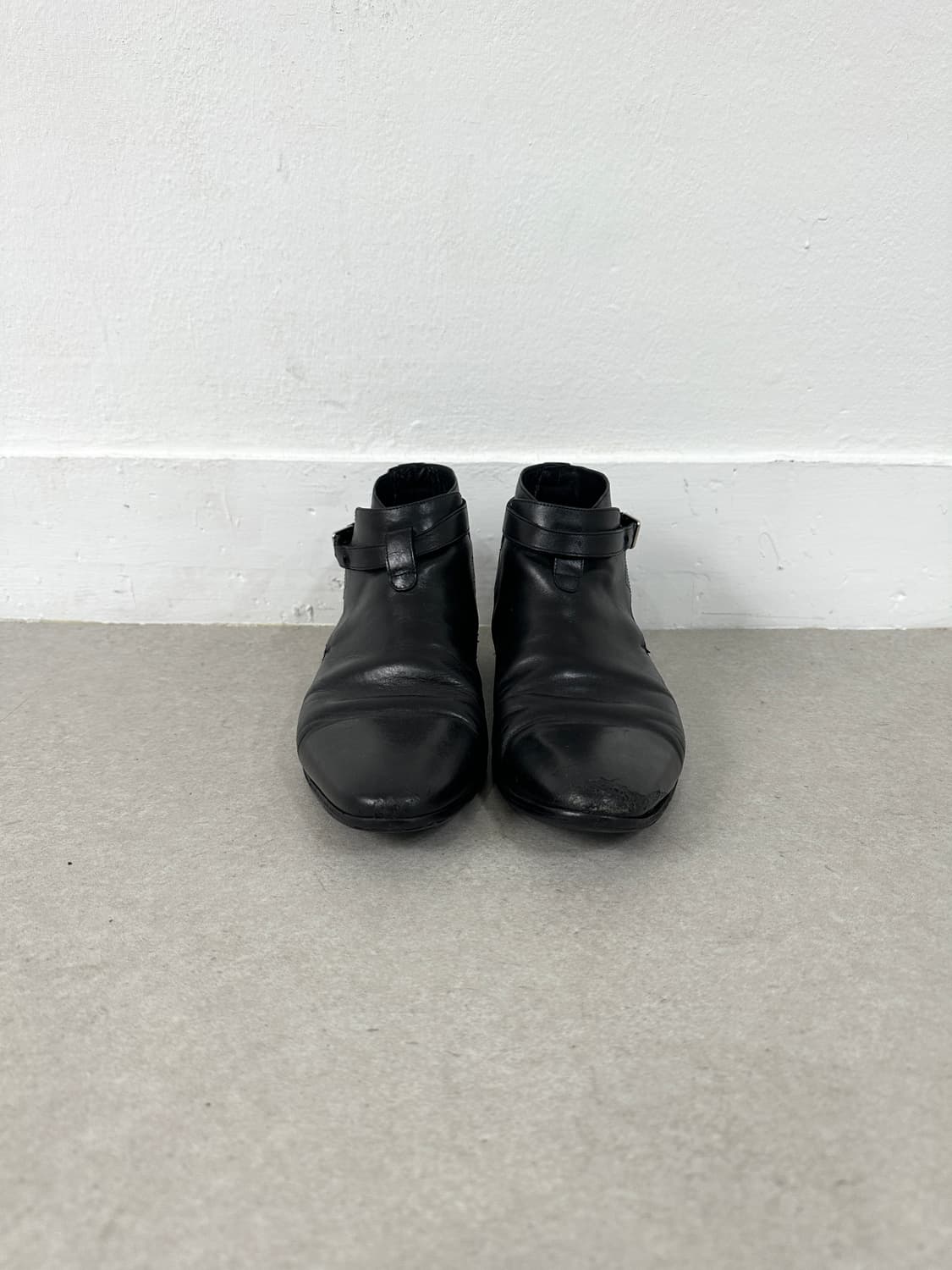 생로랑 2013 조드퍼 블랙 레더 부츠 상품이미지2