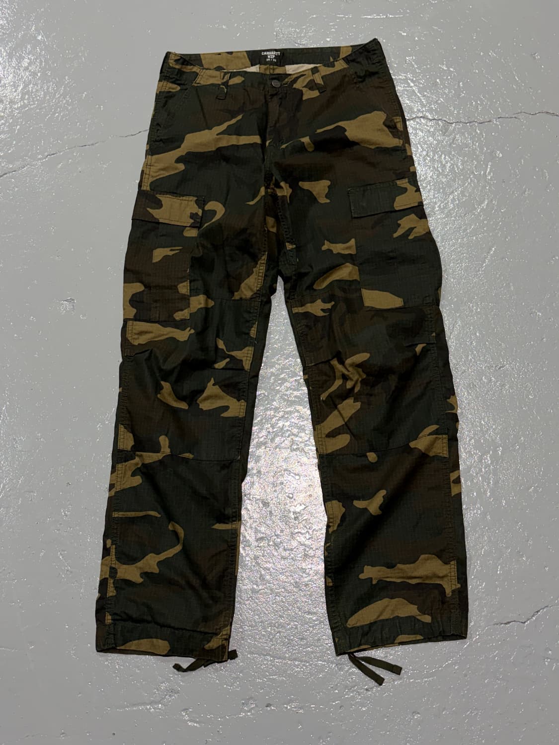 칼하트(Carhartt) 밀리터리 카모플라쥬 레귤러 팬츠   상품이미지1