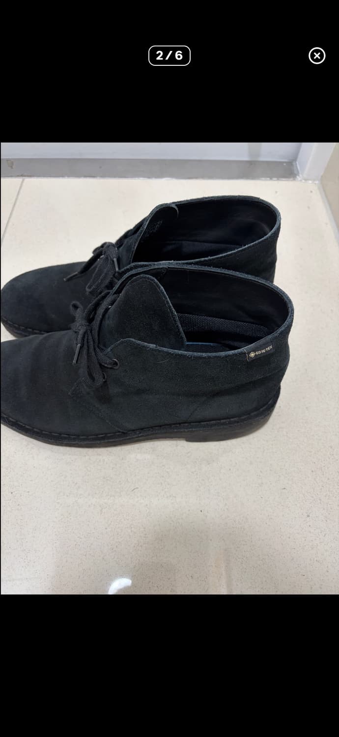 클락스(24FW) 데저트 부츠 GTX black 44 상품이미지2