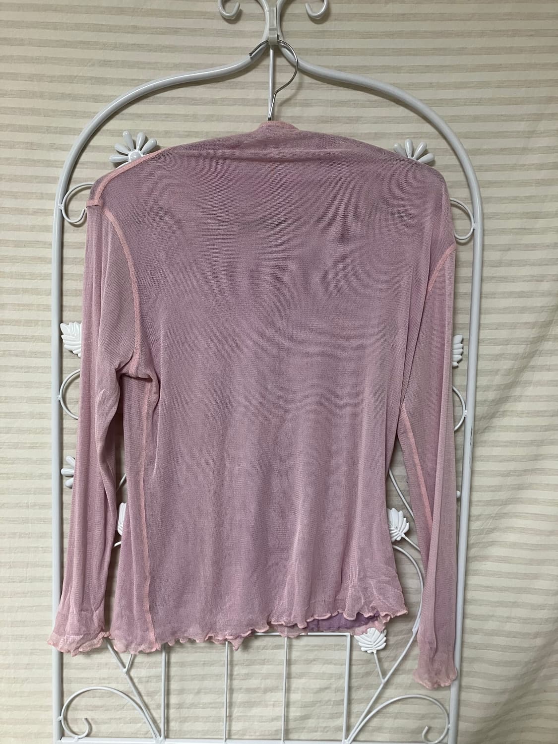 핑크 레이스 티셔츠610   상품이미지2