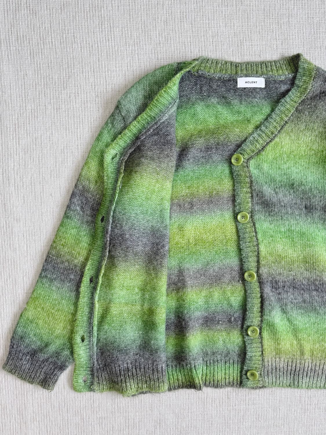 Aclent Gradation Knit Cardigan 상품이미지8