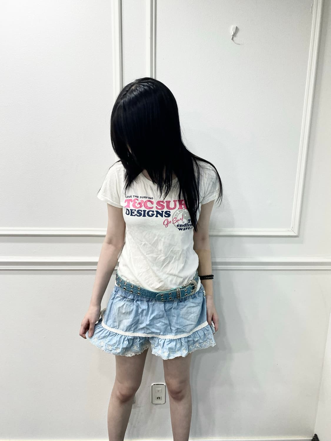 [TC SURF] Y2K Lettering Tee 상품이미지2