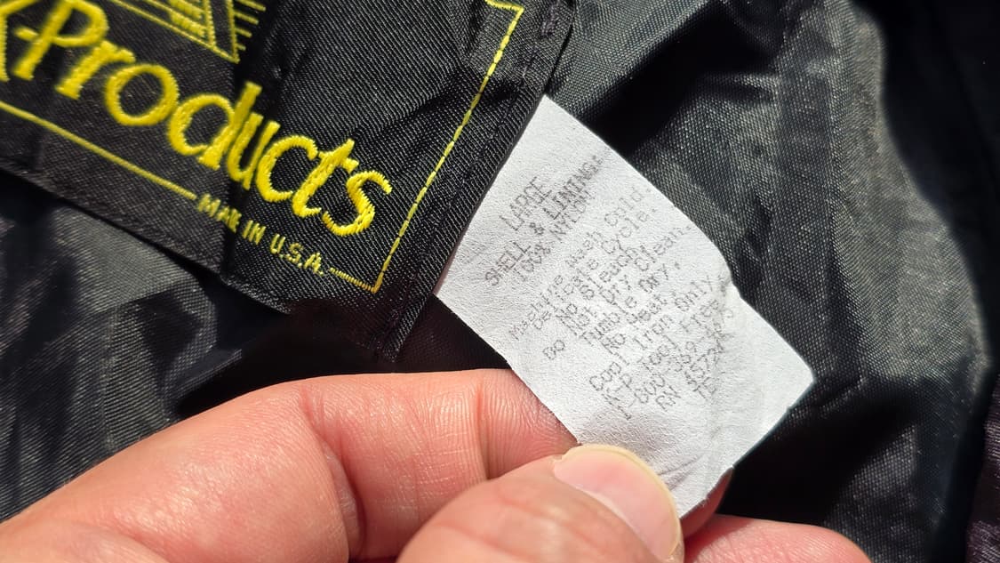 레어) 데드스탁 아메리칸 빈티지 블루종 자켓 윈드브레이커 USA 상품이미지7