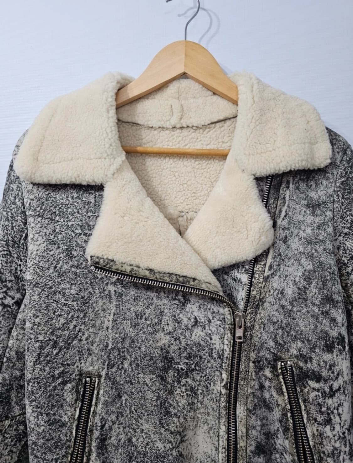 Sandro 산드로 파리 양털 무스탕 자켓 ~55 상품이미지2