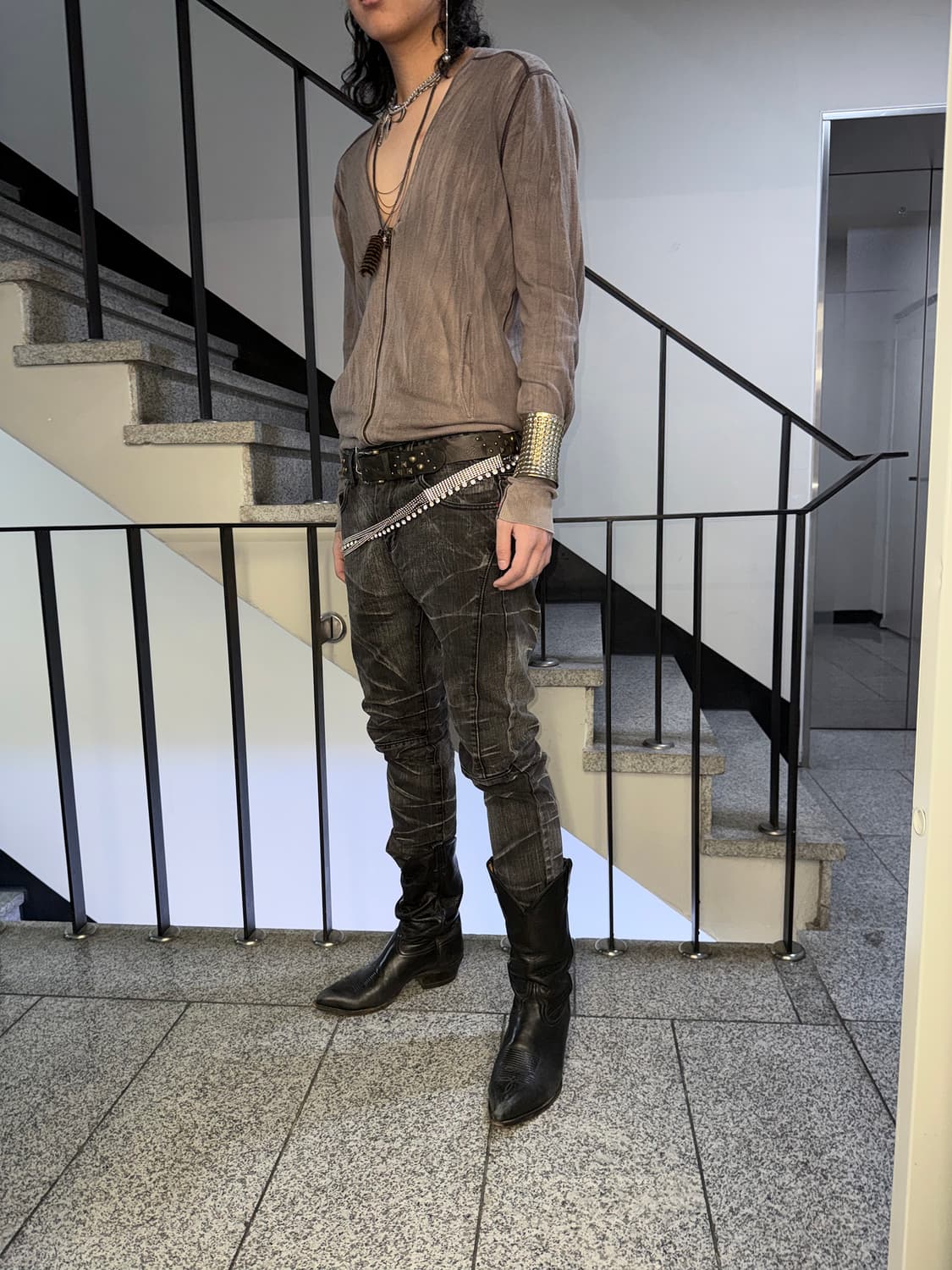 black washed jeans 상품이미지3