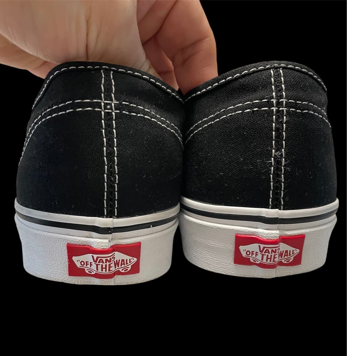 반스 어센틱 블랙 사이즈 295  상품이미지8