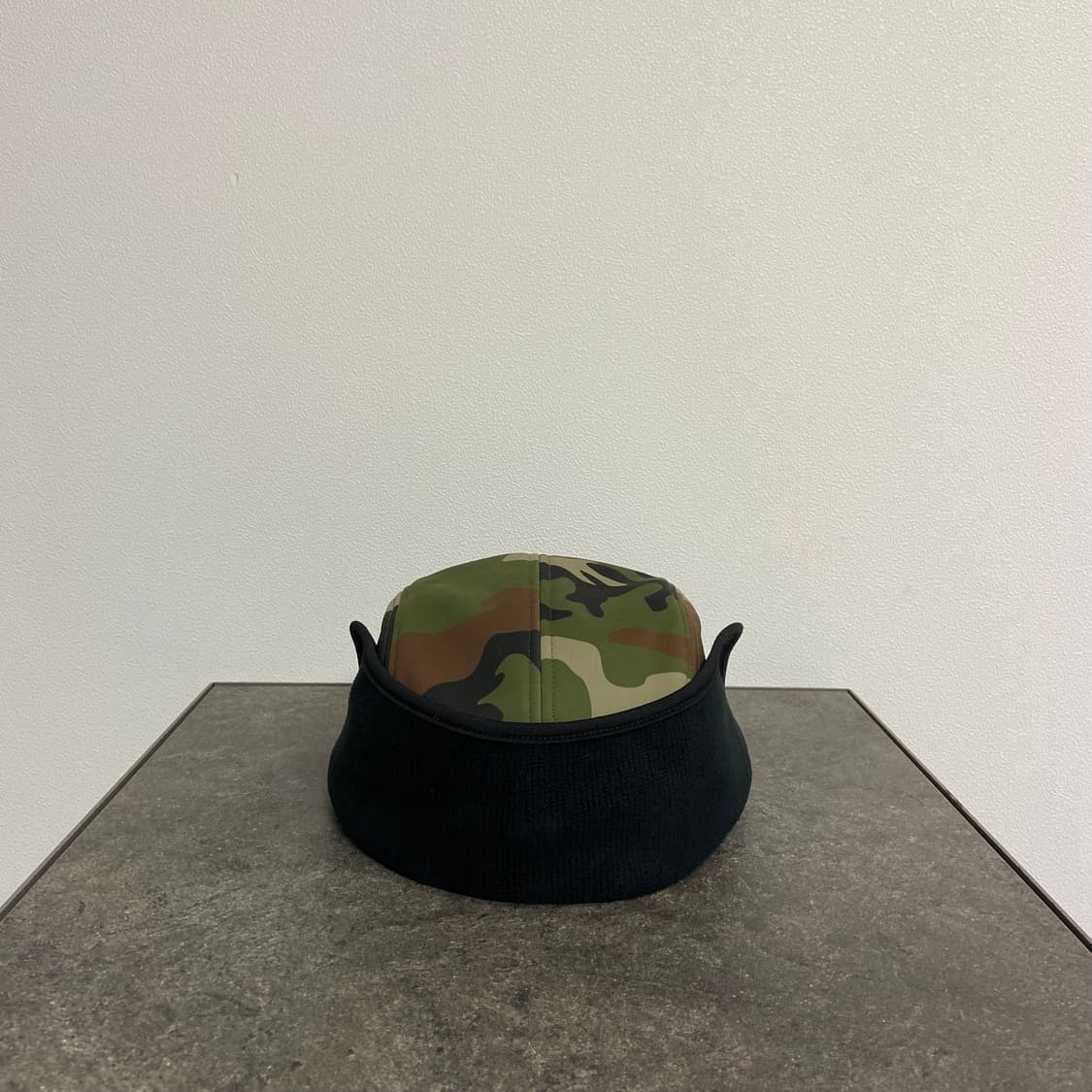 (OS) 슈프림 박스로고 캠프캡 모자 이어플랩 우드랜드 카모 상품이미지4