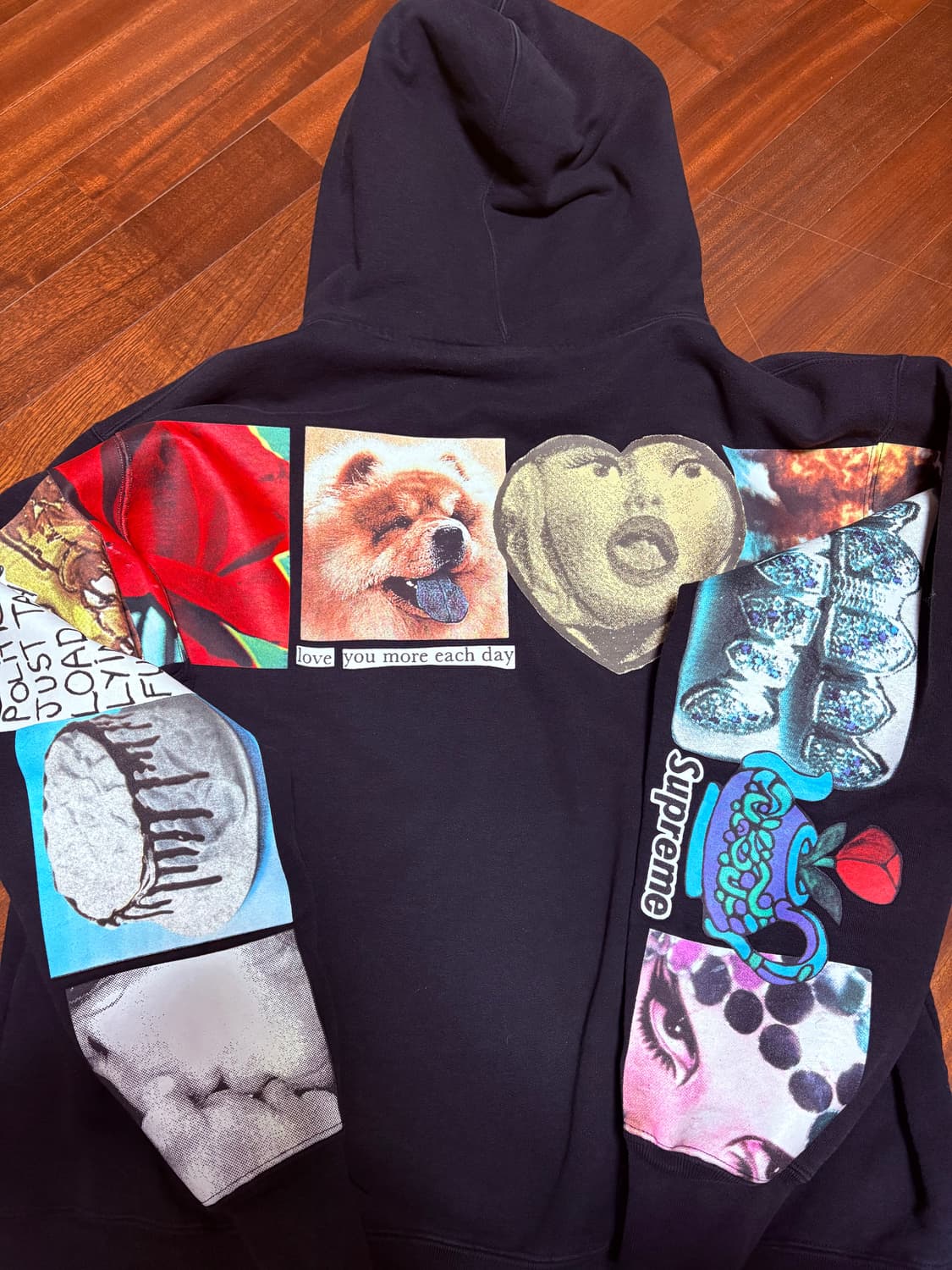 24ss 슈프림 스프레드 후드집업 상품이미지3