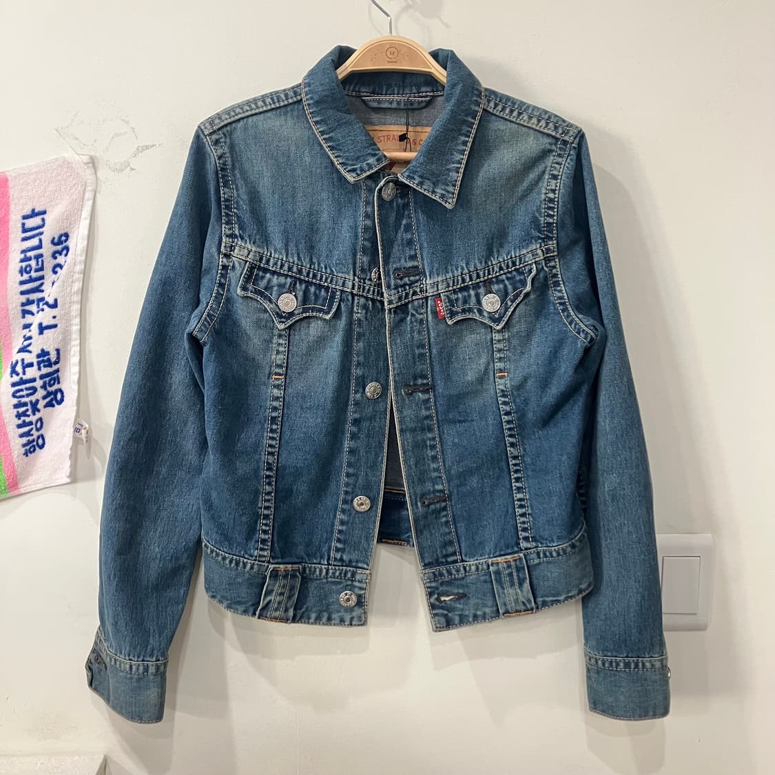 111 리바이스 웨스턴 데님 청자켓 상품이미지1