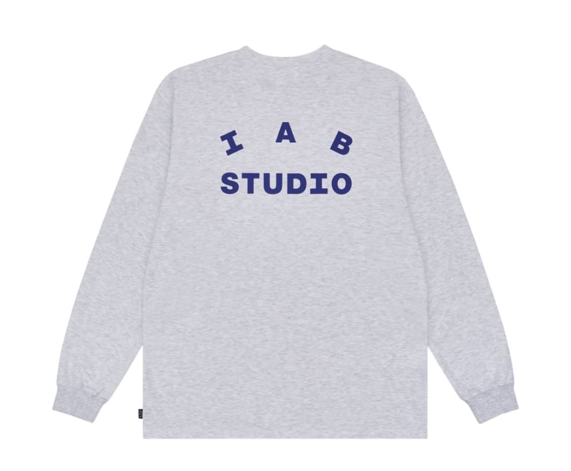 아이앱 스튜디오 롱슬리브 라이트 그레이 상품이미지1