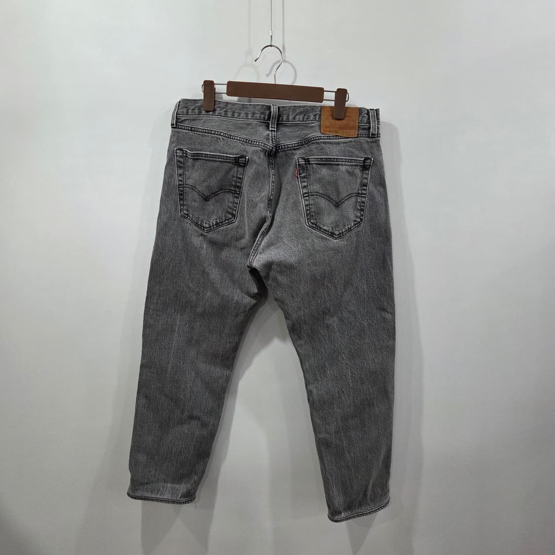 리바이스 501 93 빅E 프리미엄 흑청 데님팬츠 34/32  상품이미지3