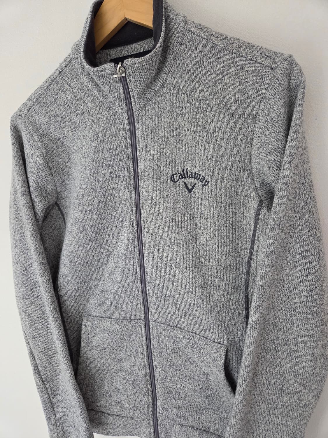 캘러웨이 집업 니트 골프웨어 자켓(95사이즈) 상품이미지3
