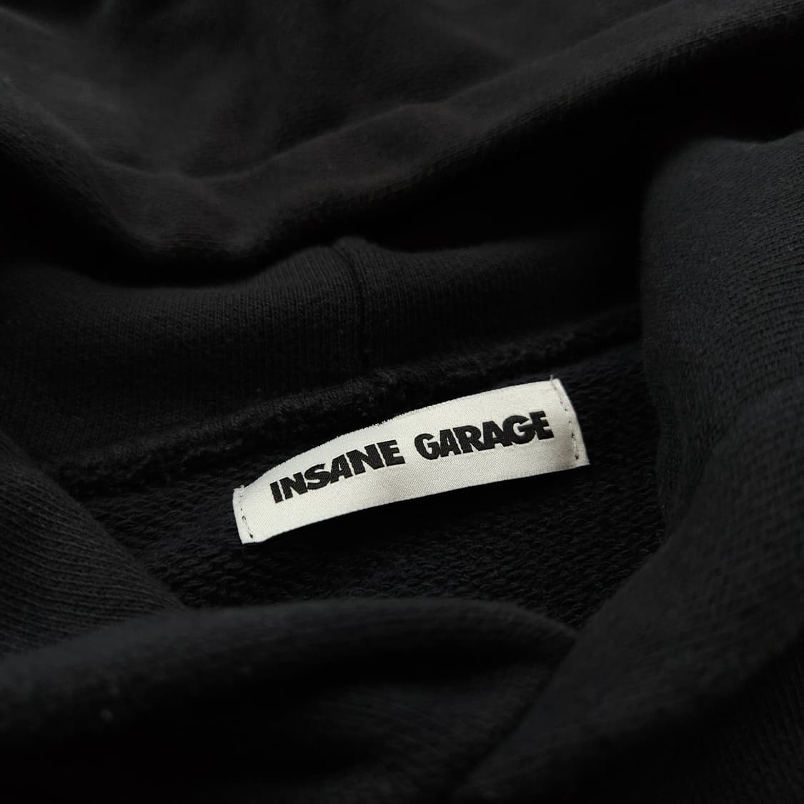인세인개러지 헤비 코튼 박시핏 스컬 후드 티셔츠 (L) 상품이미지6