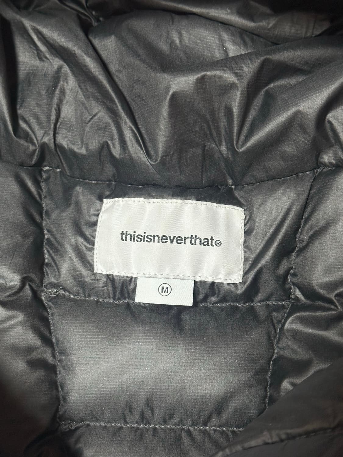 디스이즈네버댓 퍼텍스 다운 풀오버 블랙 상품이미지4