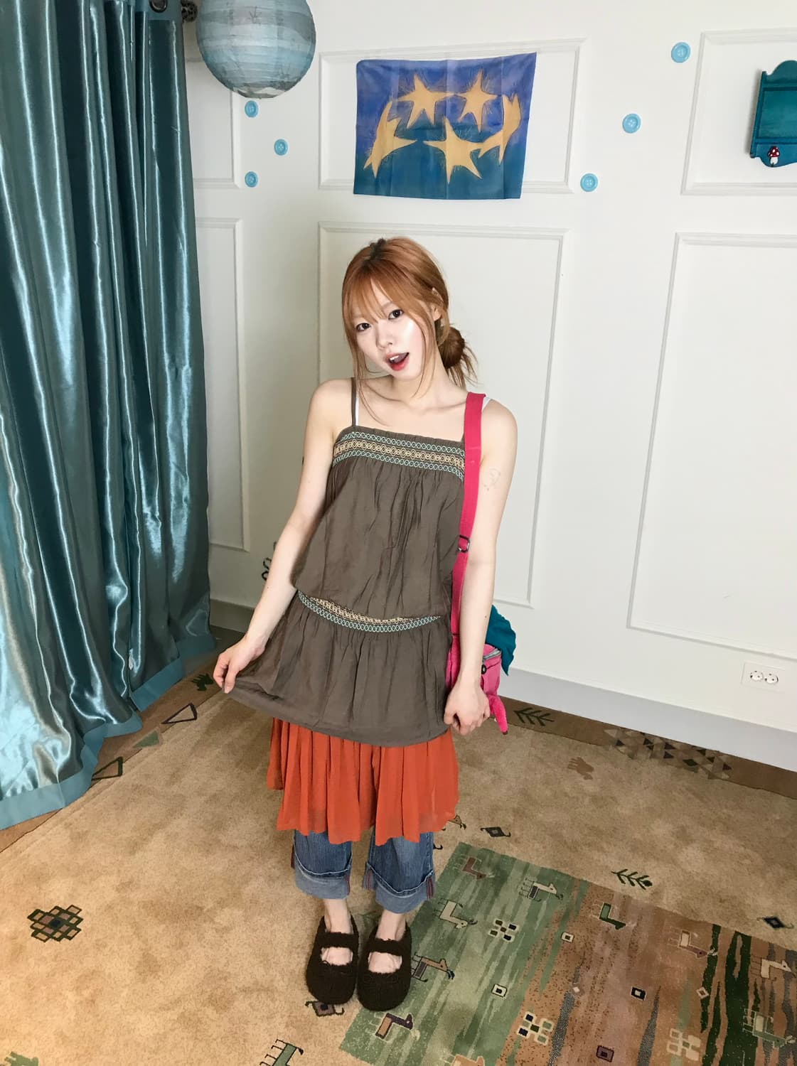 이것이야말 로 빈티지 히피 모리걸 룩••🥥🌱 상품이미지5