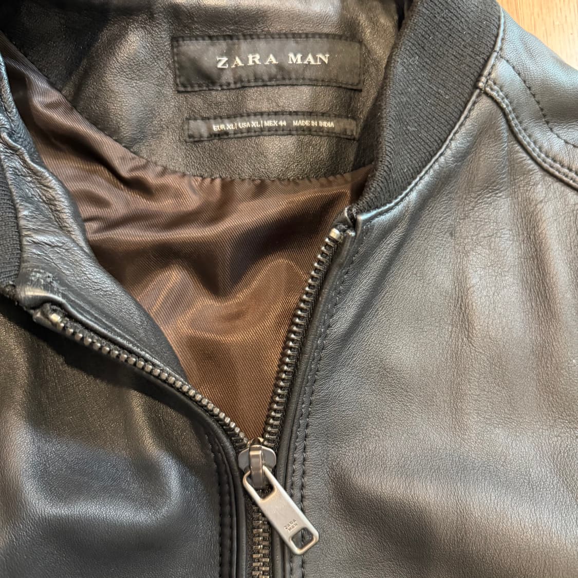 ZARA 양가죽 블루종 자켓  상품이미지3